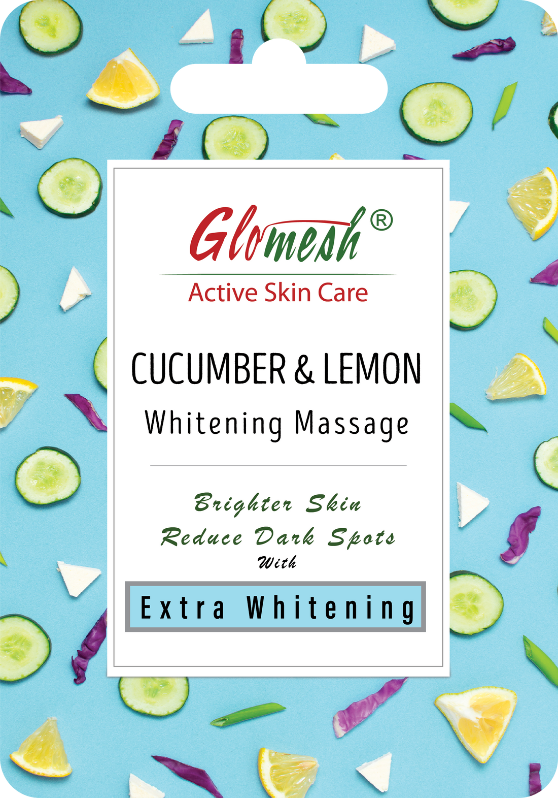 Glomesh Fruit Facial Massage Sachet 10 Gm - Glomesh