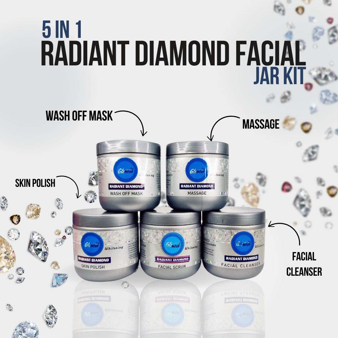 Diamond facial kits saloon pack  ,best diamond facial kits price in pakistan,glowing skin,whitening skin, diamond facial cleanser,diamond facial scrub, diamond facial skinpolish, best diamond facial massage cream , diamond facial mask