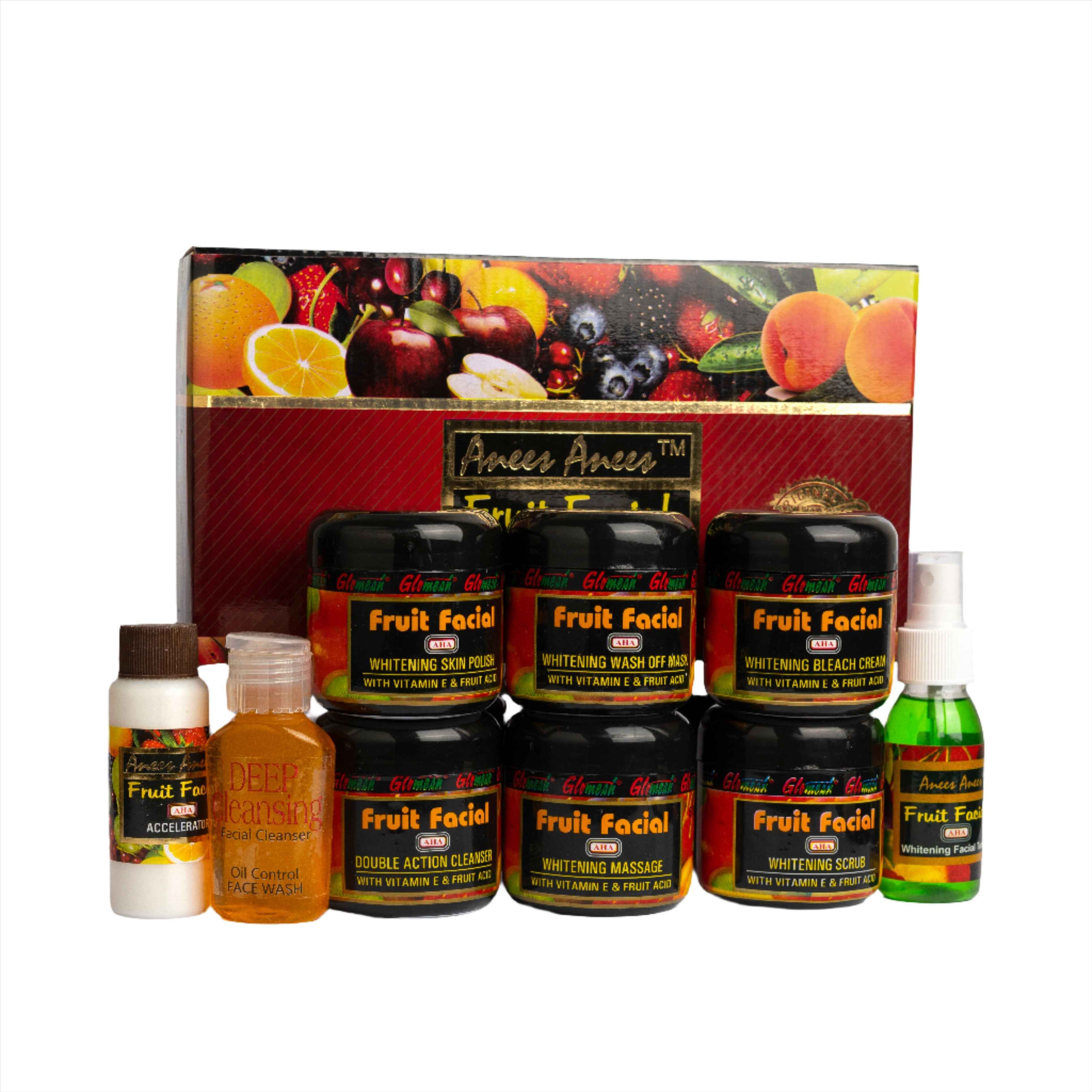 Glomesh Fruit Facial Kit 9 in 1 - Glomesh