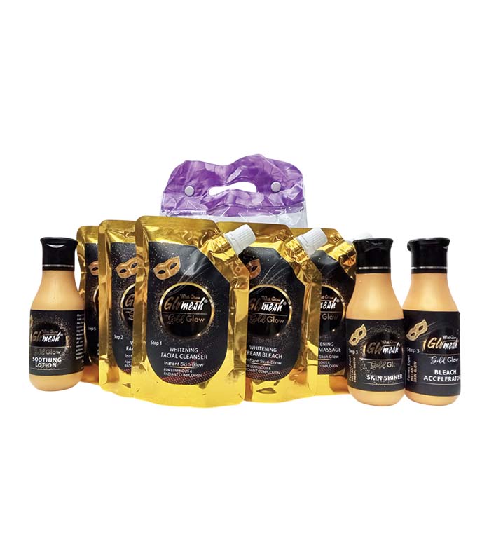 Best  Glomesh Gold Facial Pouch Kit in pakistan 

Best Gold Facial Pouch Kit price in pakistan 