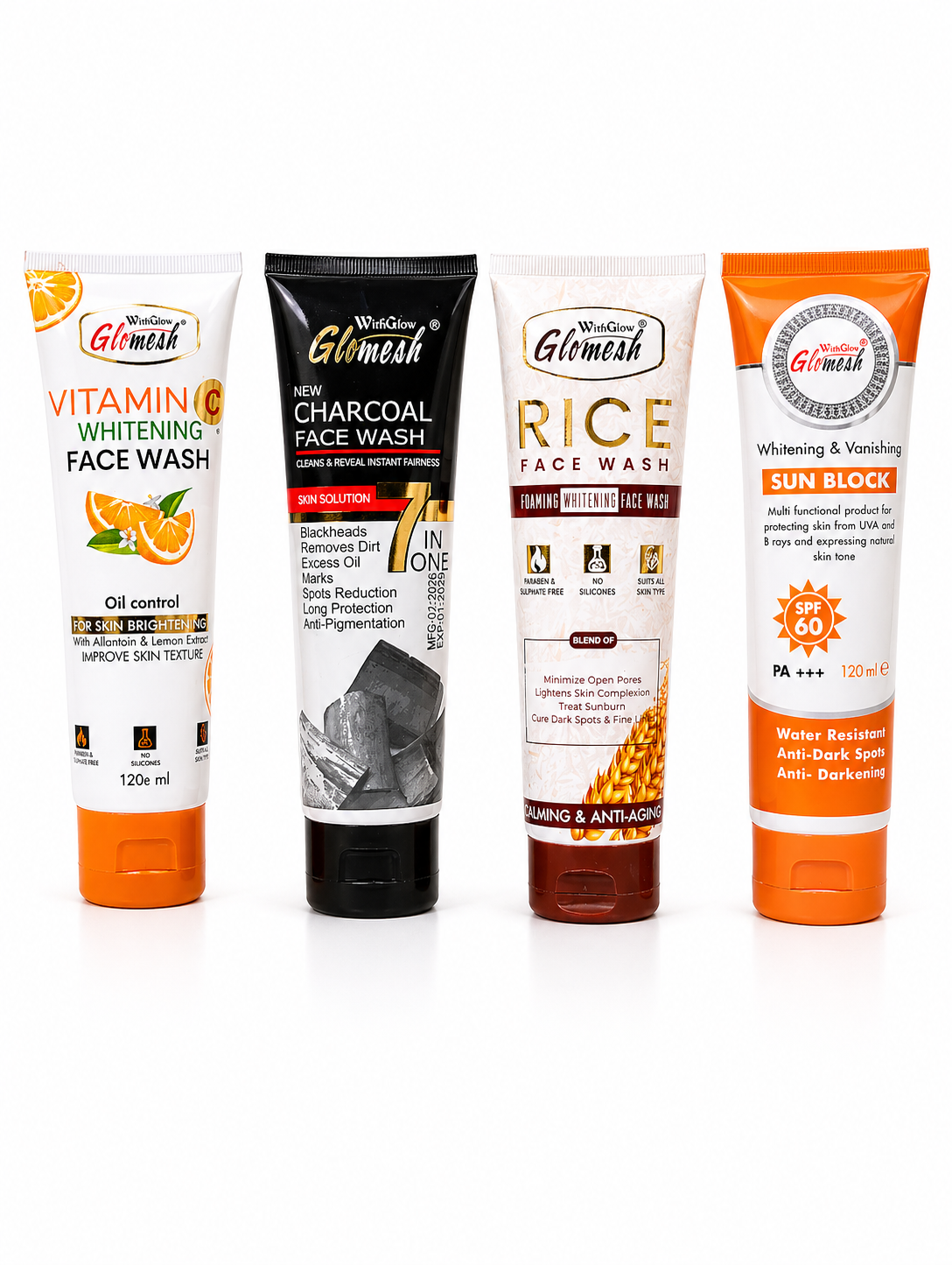 Buy 3 Face Wash Get 1 Sunblock Free - Glomesh