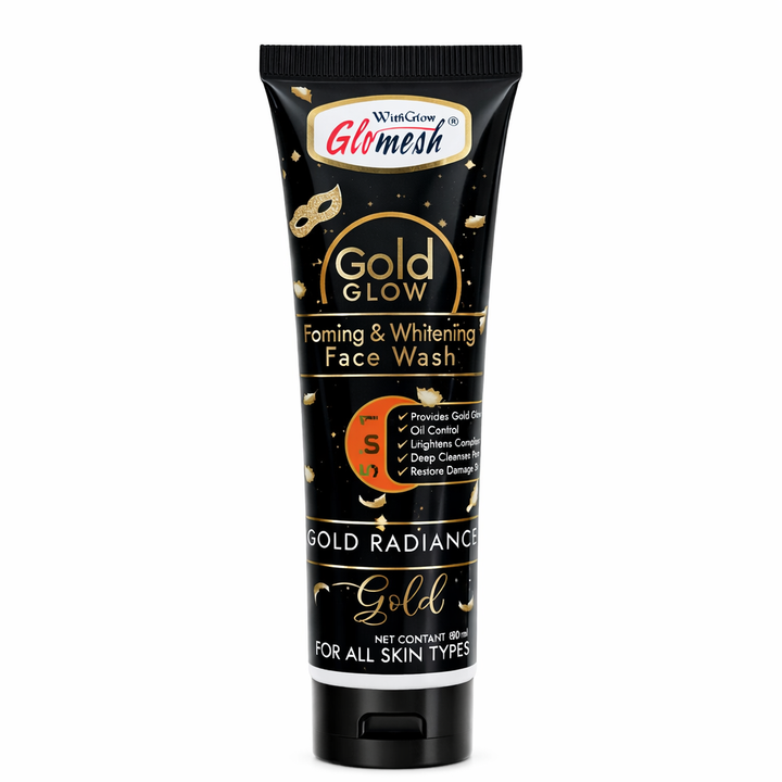 Glomesh Face Wash Gold Glow - Glomesh