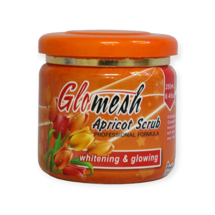 Glomesh Facial Apricot Scrub Jar - Glomesh