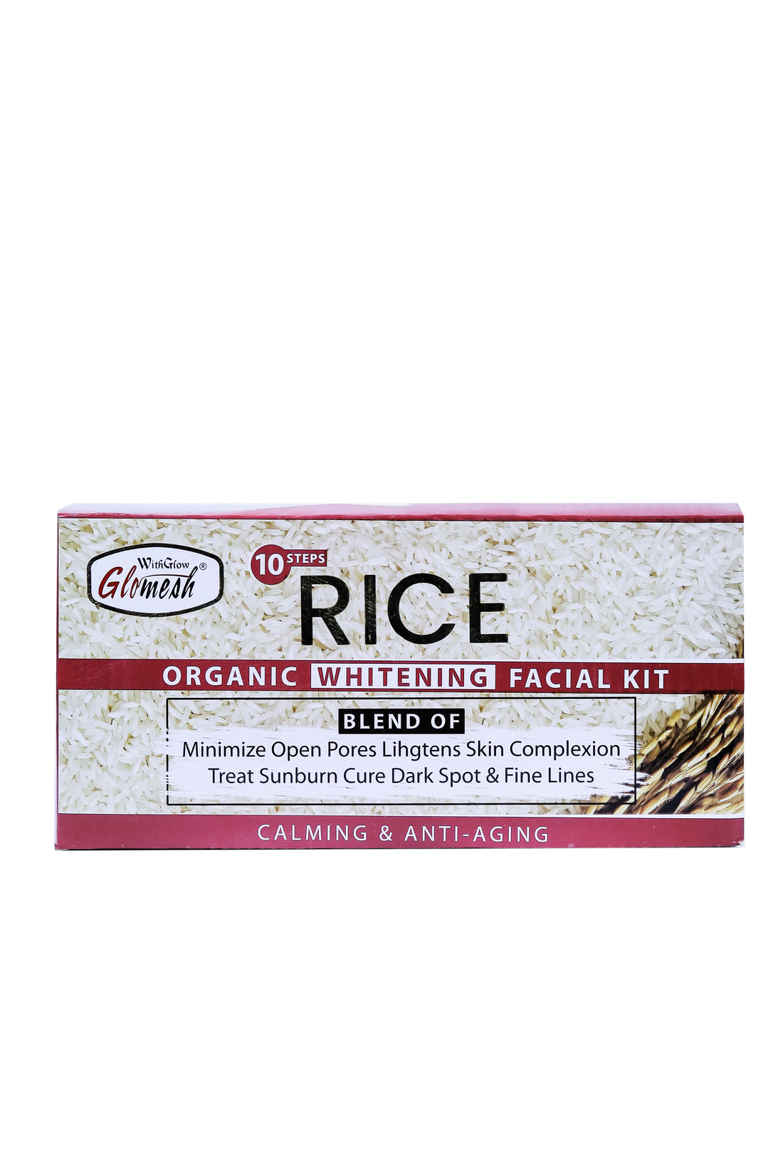 Glomesh Rice Facial Kit 10 in 1 Kit