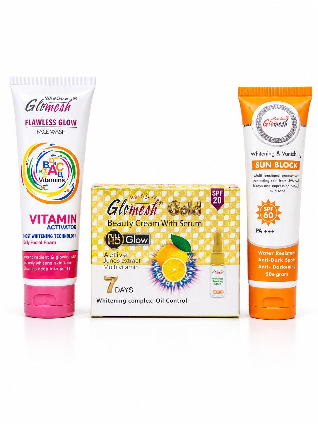 Glomesh Whitening Beauty Glame Kit - Glomesh
