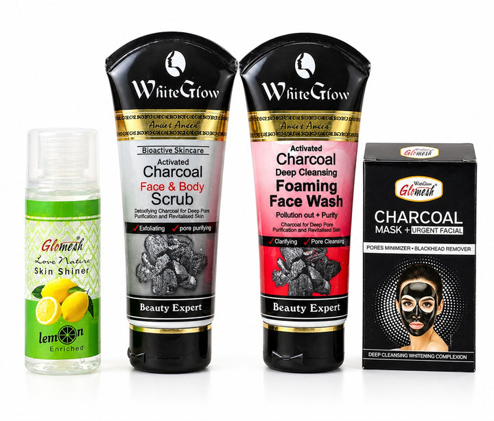 Glomesh Charcoal Facial Bundle - Glomesh