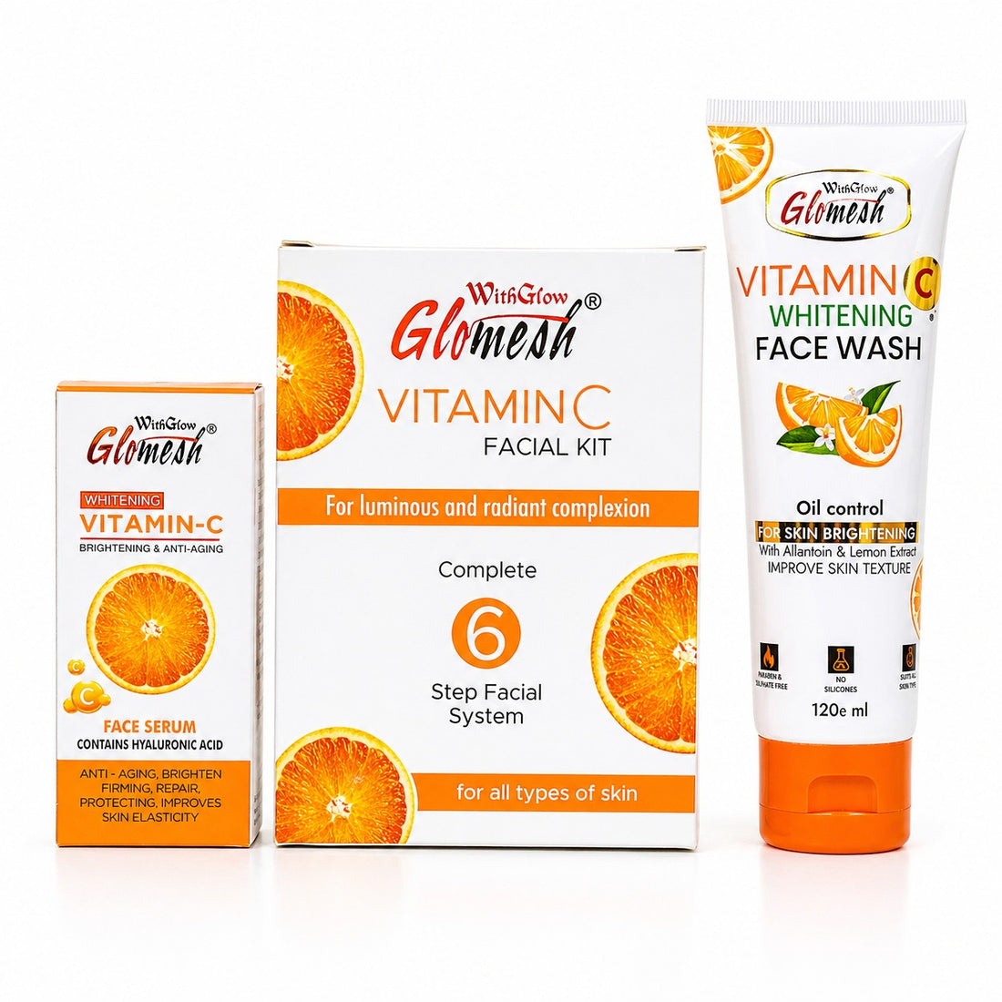 Glomesh Vitamin C Pack of 3 Bundle - Glomesh