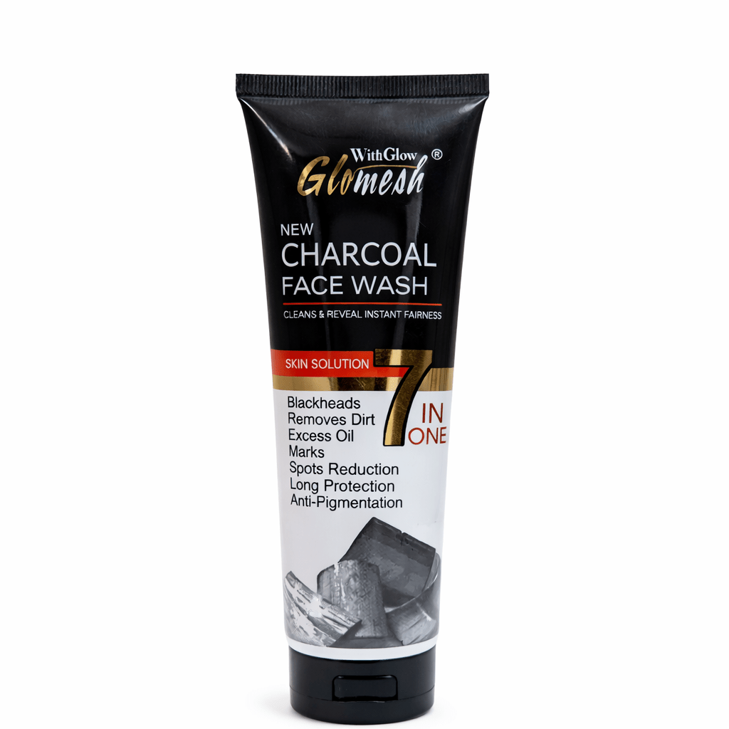 Glomesh Charcoal Face Wash 7in1 - glomesh
