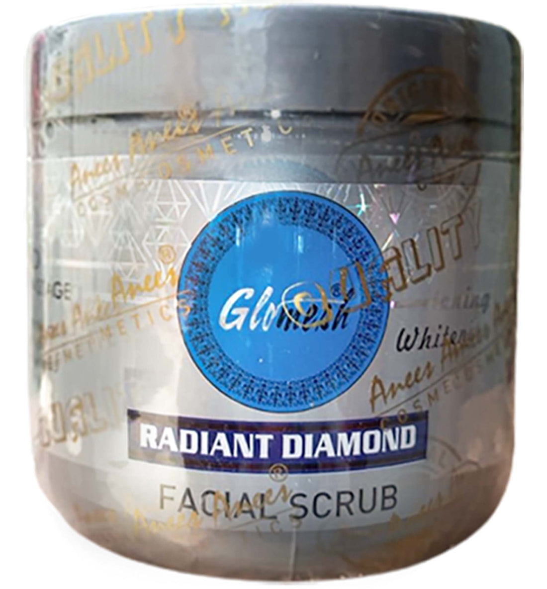 Glomesh Diamound Facial Scrub 400 Gm - glomesh