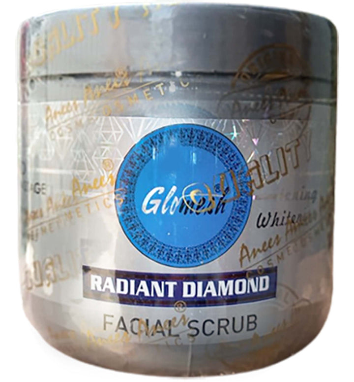 Glomesh Diamound Facial Scrub 400 Gm - glomesh