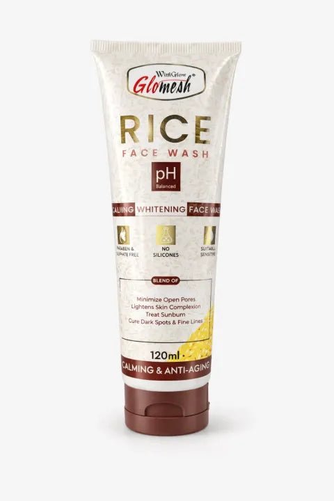 Glomesh Face Wash Rice - glomesh