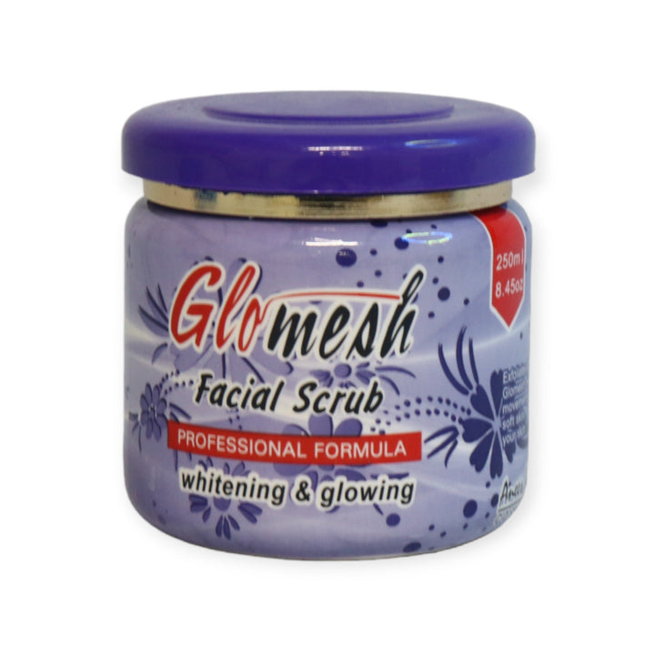 Glomesh Facial Whitening Scrub Jar - glomesh