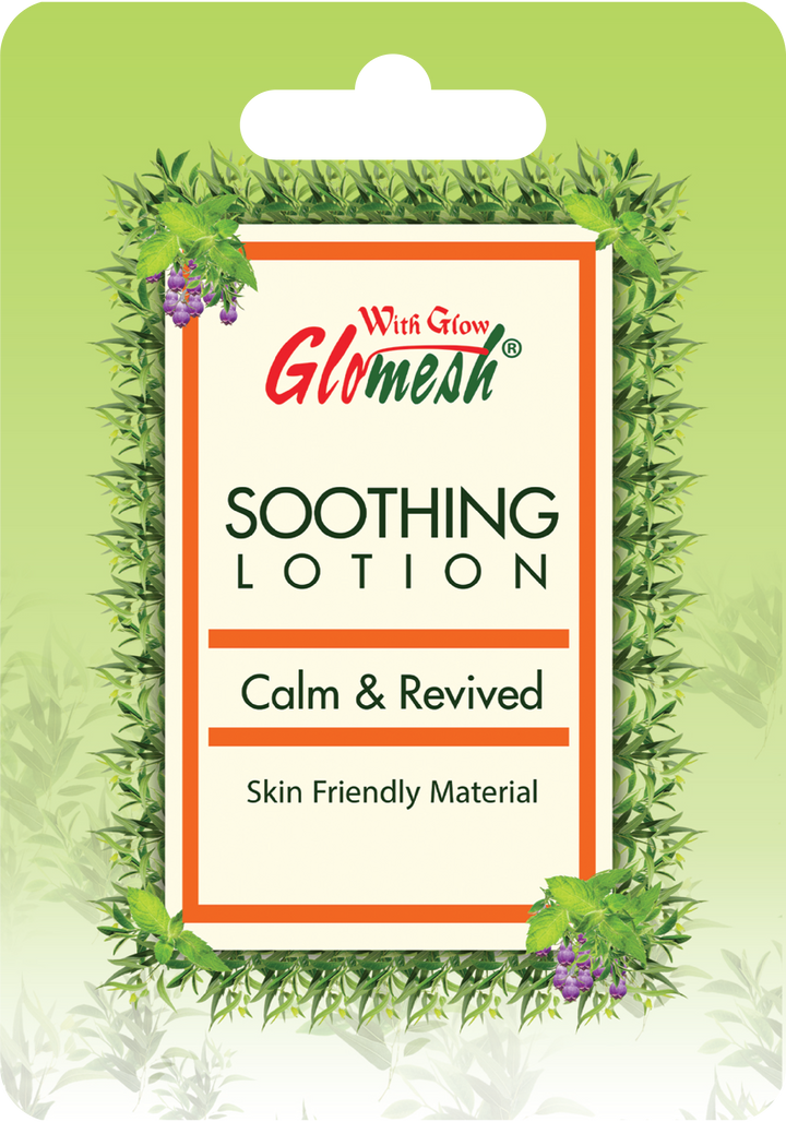 Glomesh Soothing Lotion Sachet 10 Gm - glomesh