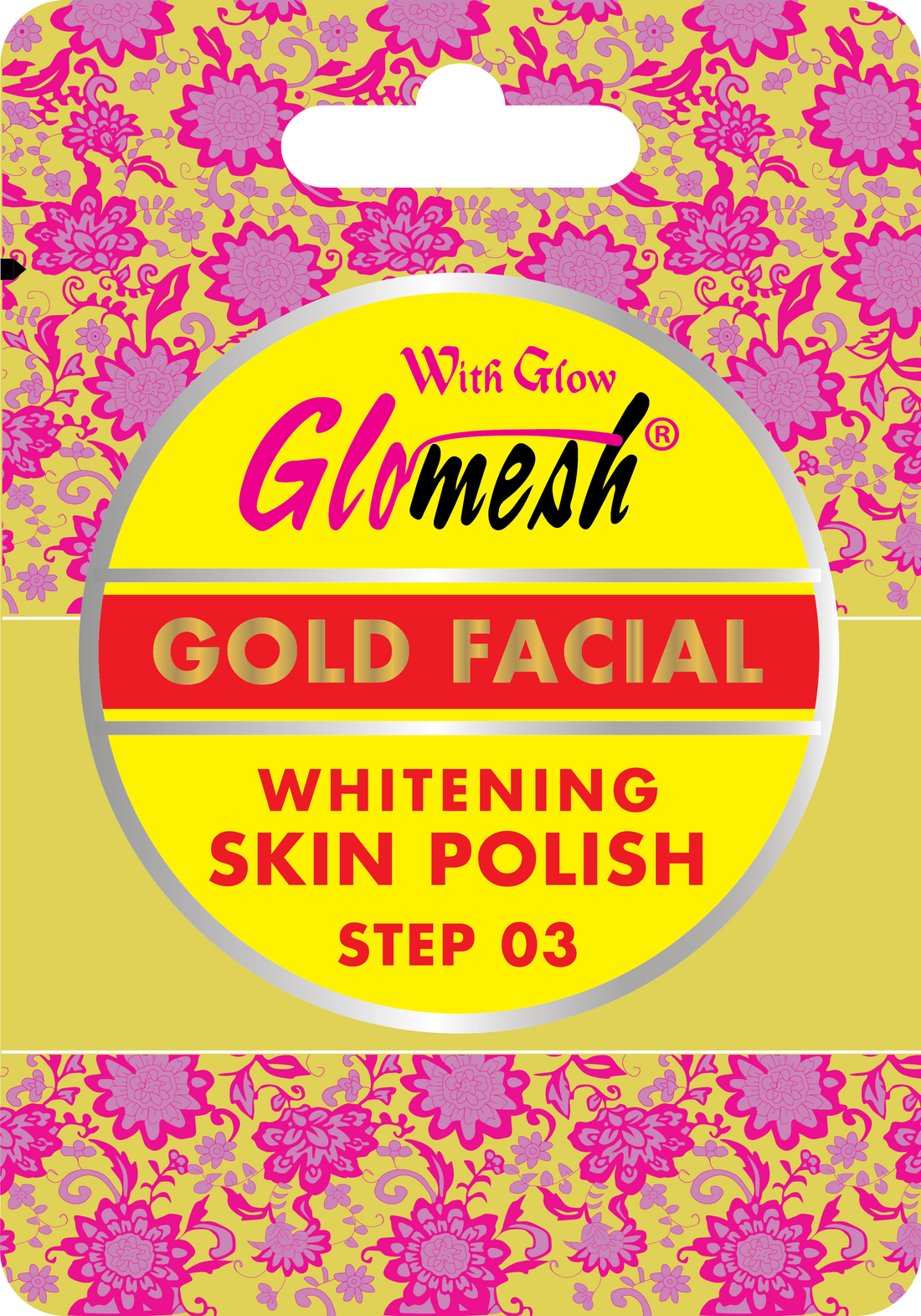 Glomesh Gold Facial Polish Sachet 10 Gm - Glomesh