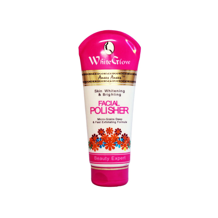White Glow Skin Brightening Urgent Facial Skin Polisher - glomesh
