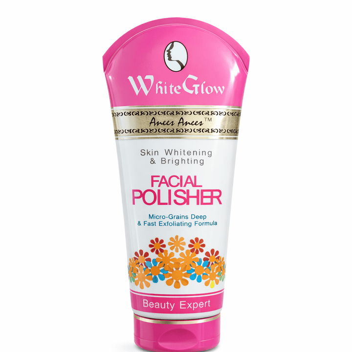 White Glow Skin Brightening Urgent Facial Skin Polisher - glomesh